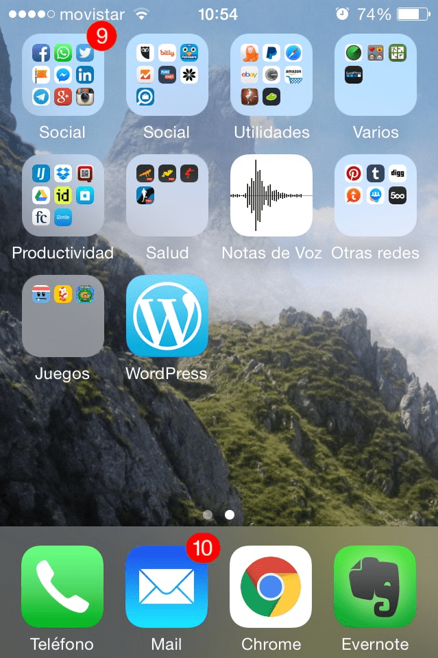 App de WordPress
